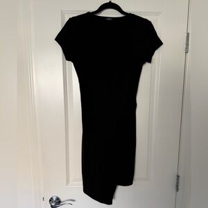 Cotton On Classic Black Asymmetrical Dress